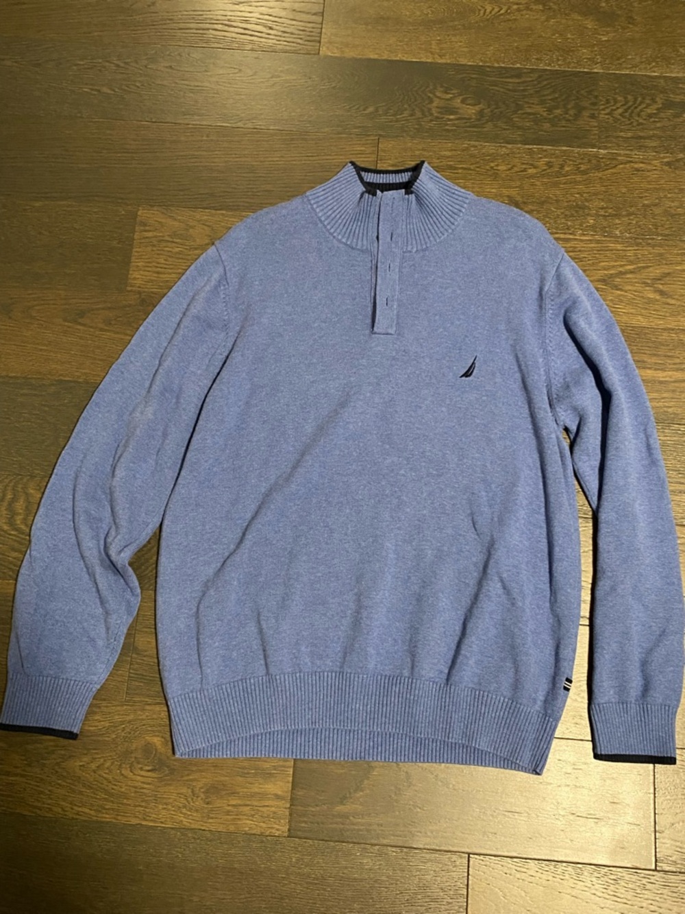 Nautica Periwinkle Half-Zip Sweater